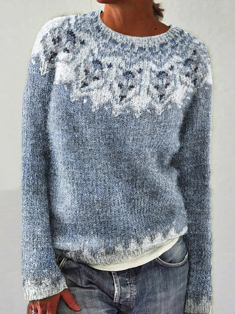 Danna - retro casual wintertrui