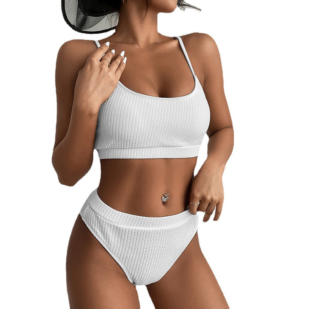 Lottie - hoge taille bikini set