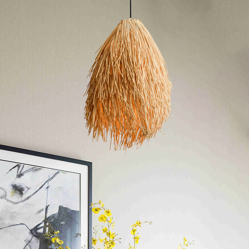 Rattan Glow - handgemaakte japanse bamboe lamp