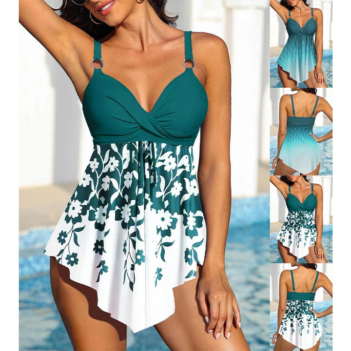 Arya - trendy bedrukte tankini zwemkleding