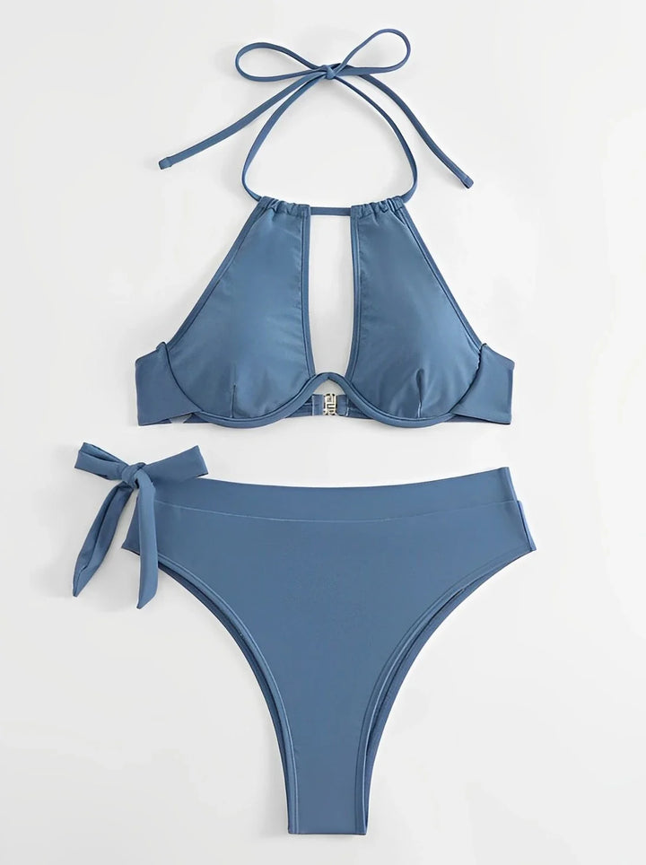 Melody - push-up bikiniset met uitsnijdingen