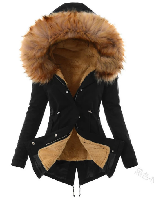 Rosalia - elegante winter faux fur jas