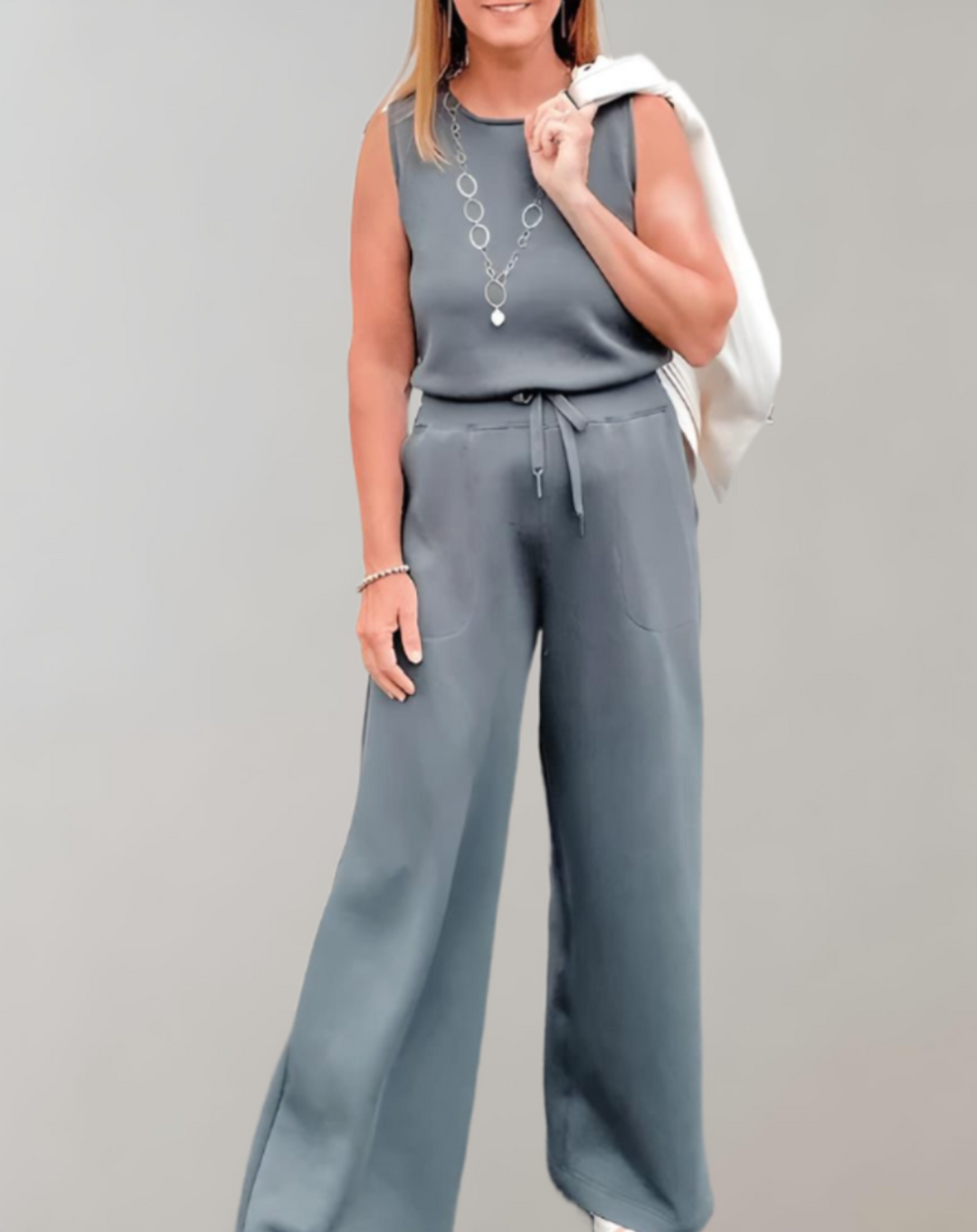 Jane - casual chique set [top+broek]