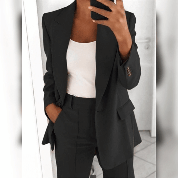 Sydney - elegante business chic set [blazer+broek]