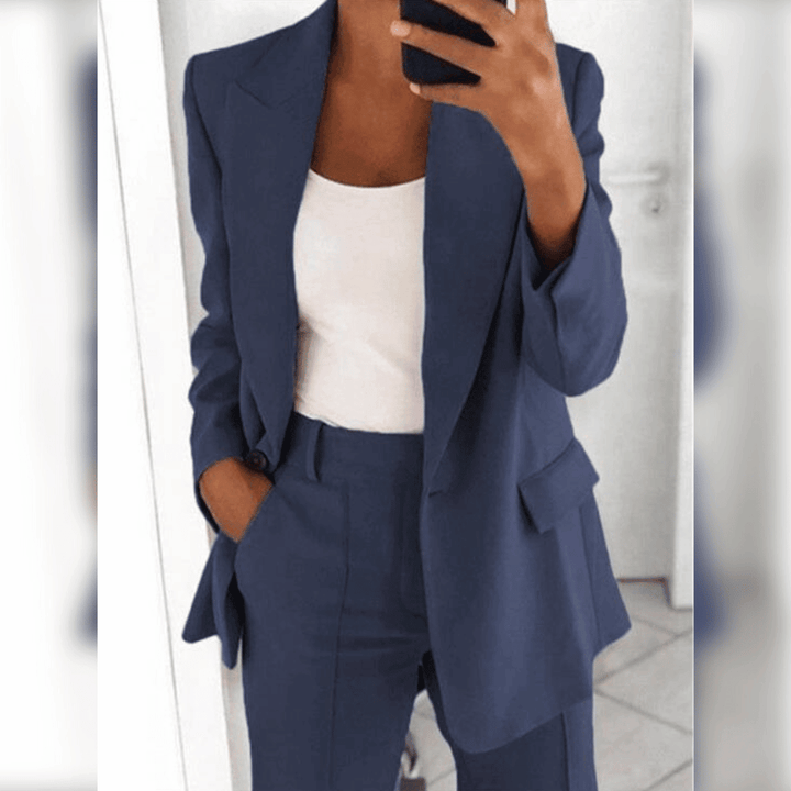 Sydney - elegante business chic set [blazer+broek]