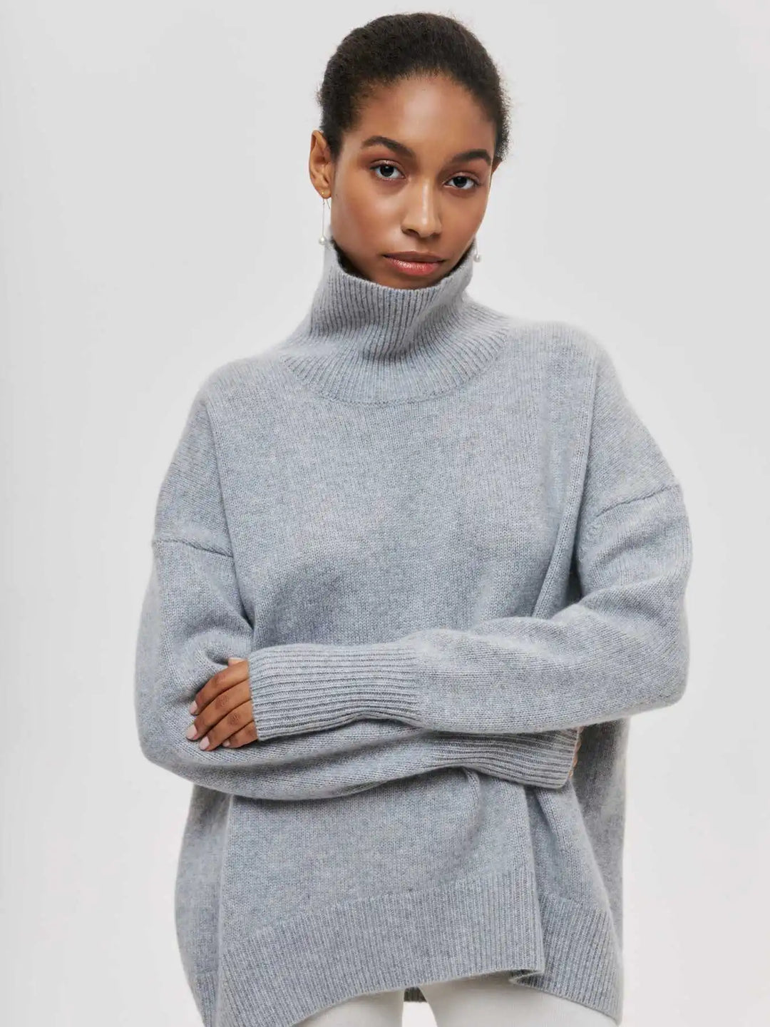 Celina - trendy turtleneck winter sweater