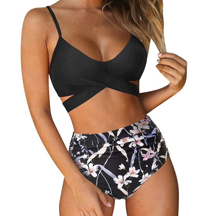 Ana - Stijlvolle Bikini Set met Hoge Taille