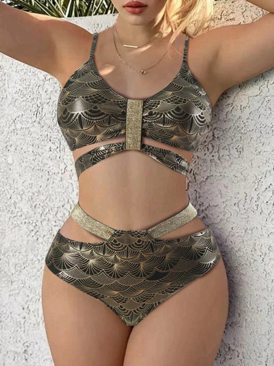 Leila - metallic push-up badpak