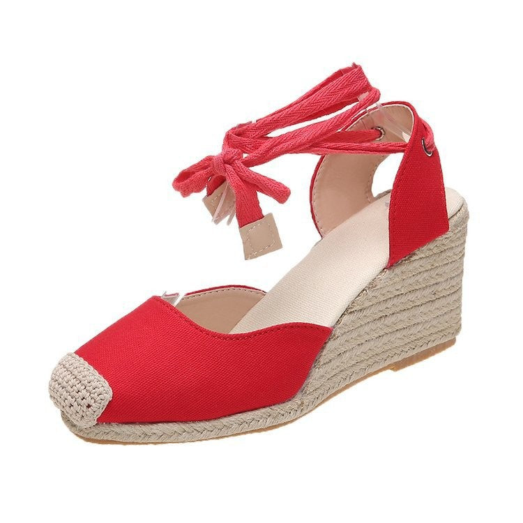 Natalee - orthopedische sandalen met sleehakband