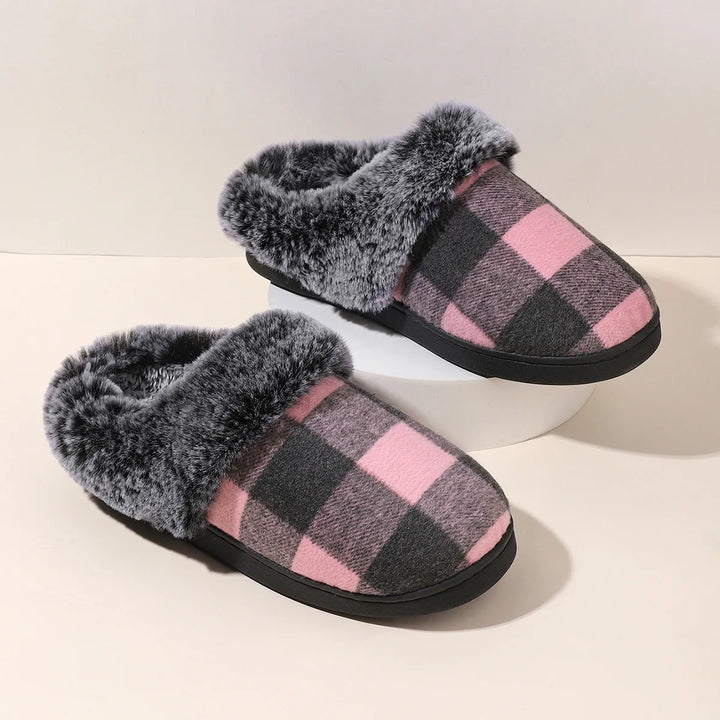 WarmWave Flats - casual pluche winterslippers