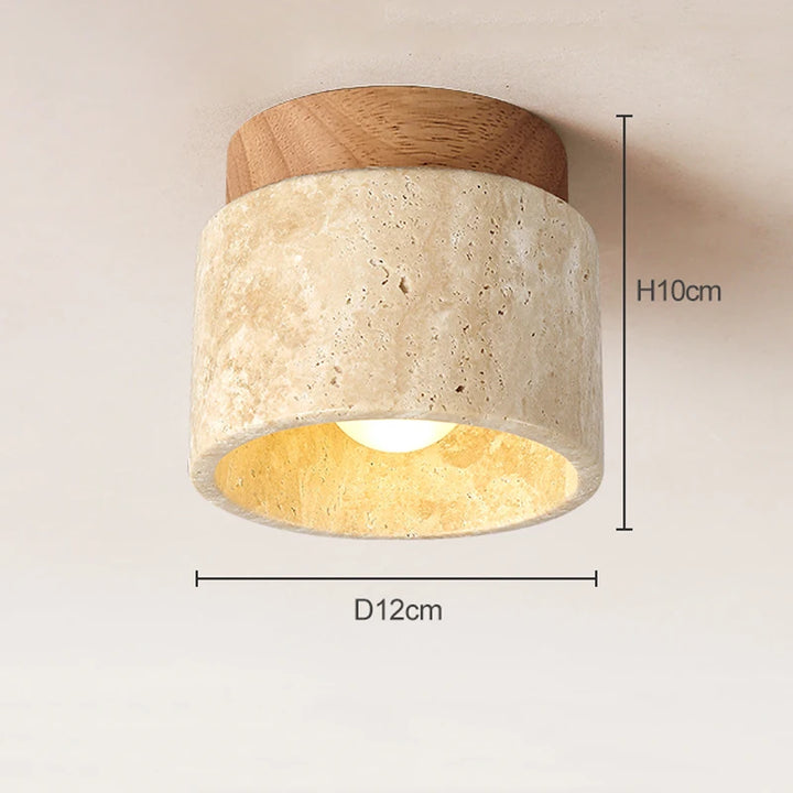 Marble Glow - elegante gangpad plafondlamp