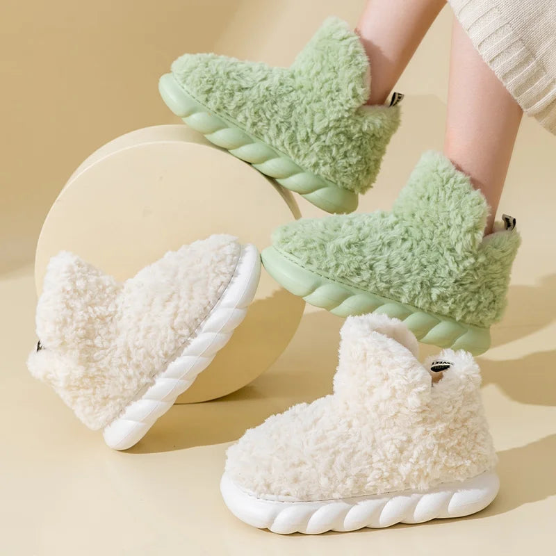 SnugFeet - warme winter pluche pantoffels