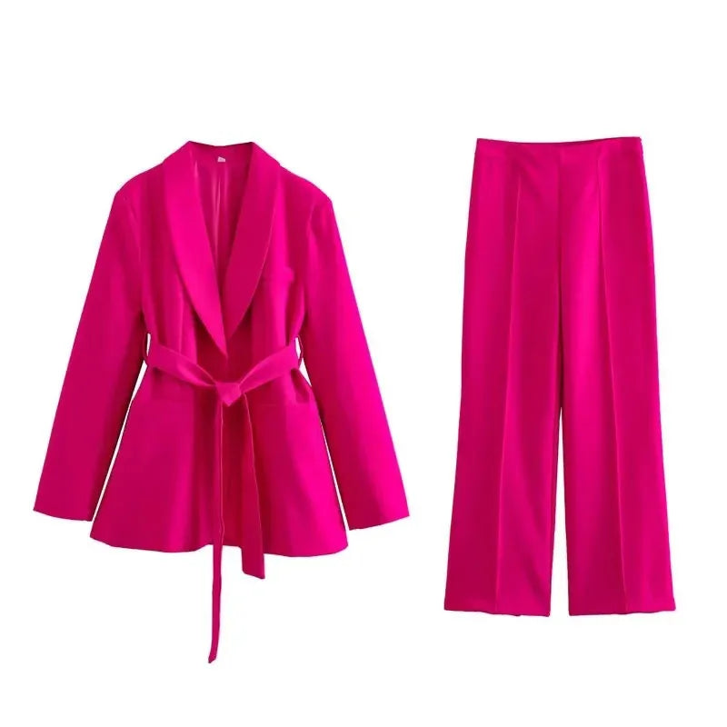 Irene - stijlvolle blazer set voor dames [blazer+broek]