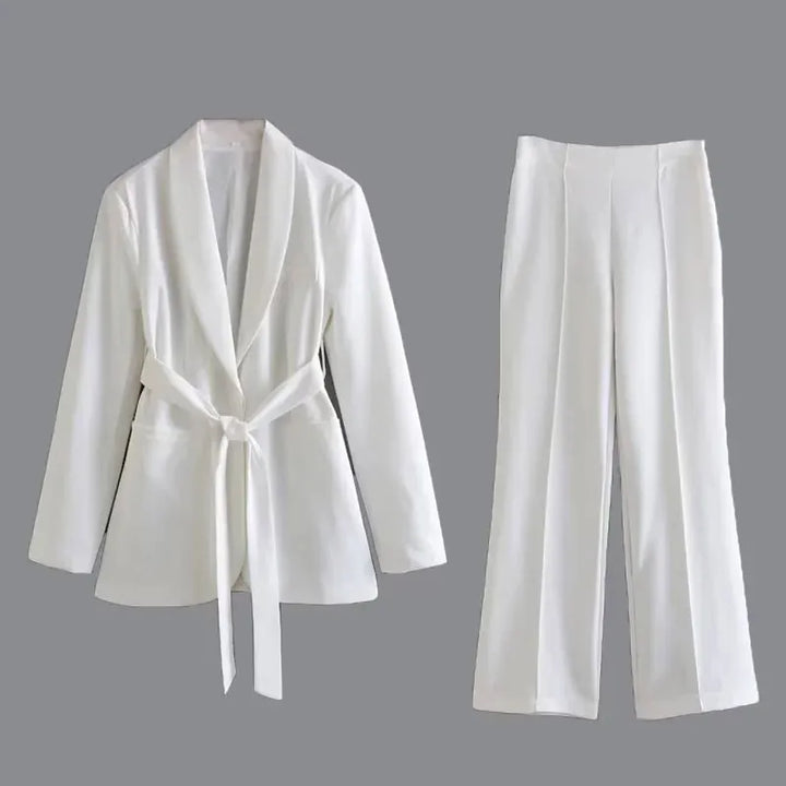 Irene - stijlvolle blazer set voor dames [blazer+broek]