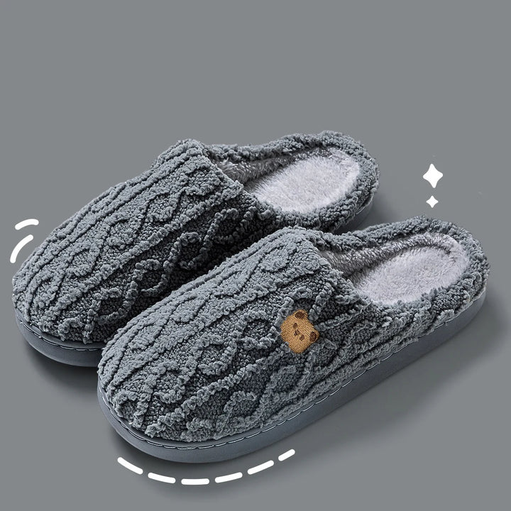 PlushStep - zachte pluche slippers voor binnen