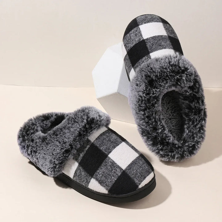 WarmWave Flats - casual pluche winterslippers