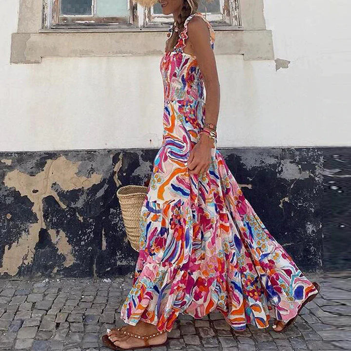 Catalina - bohemian zomer maxi jurk
