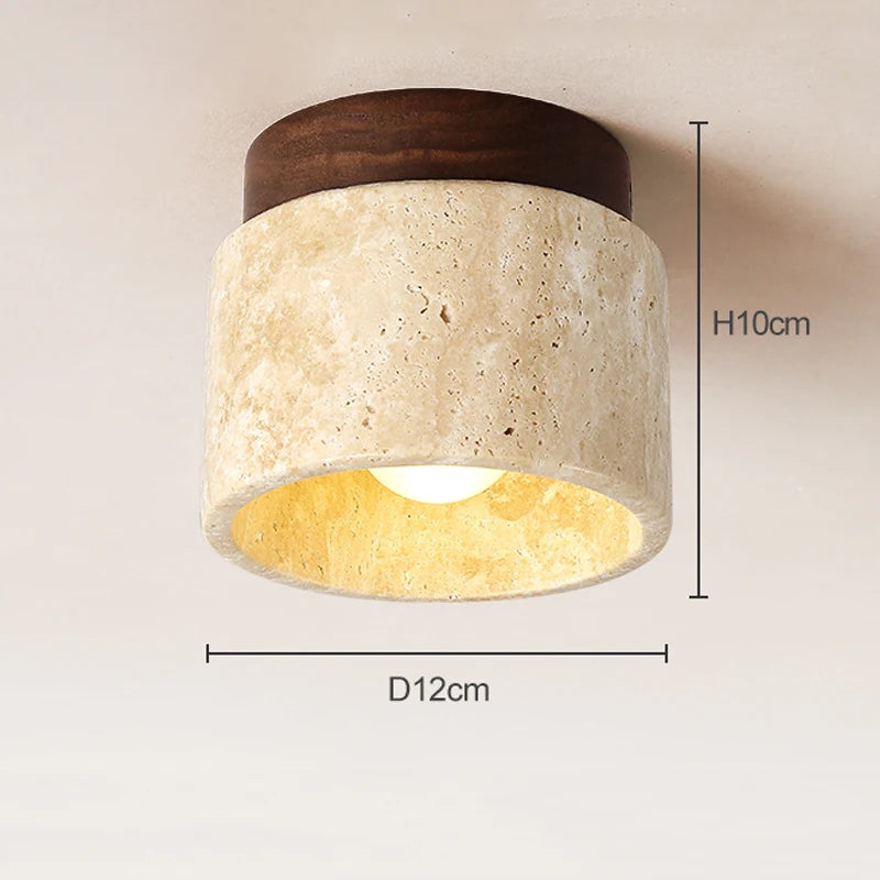 Marble Glow - elegante gangpad plafondlamp