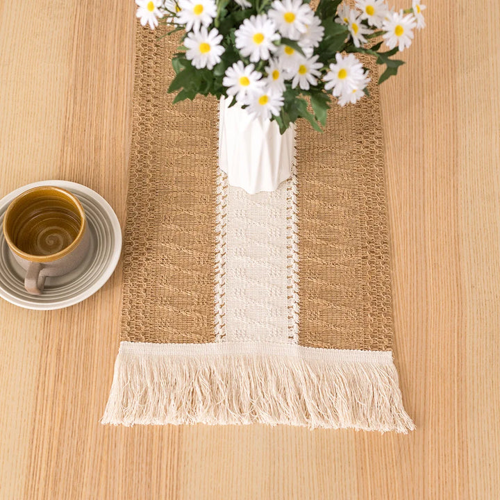 BohoTassel - bohemian tassel tafel runner decor