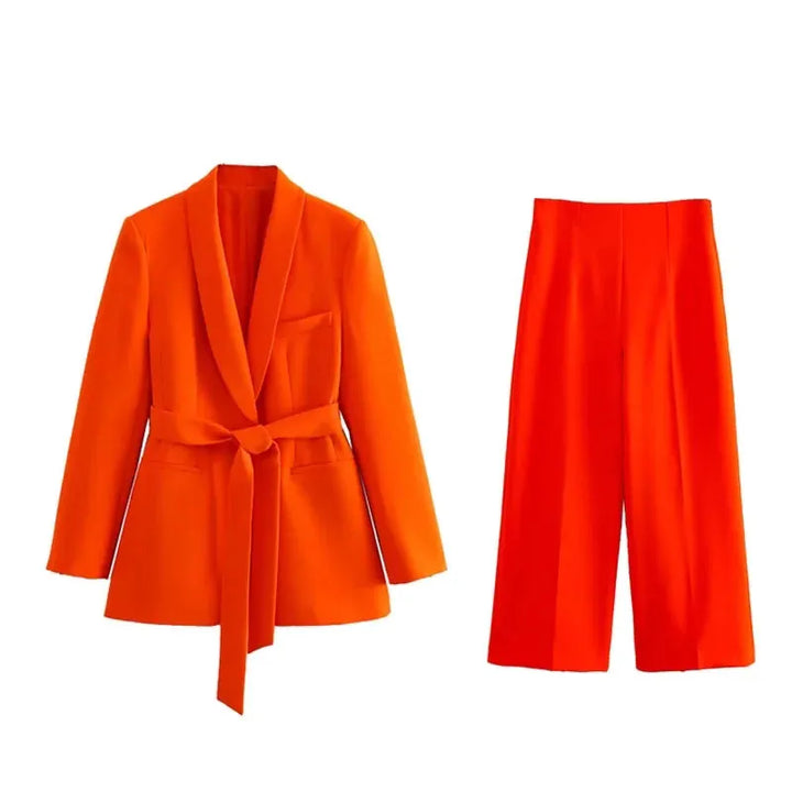 Irene - stijlvolle blazer set voor dames [blazer+broek]