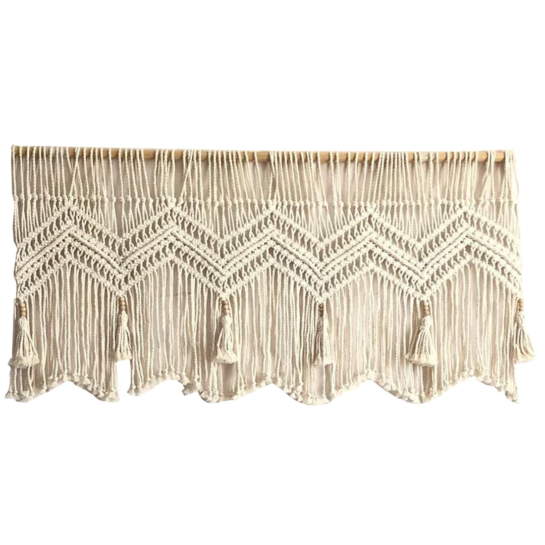 Tassel Charm - handgeweven bohemian tassel gordijn