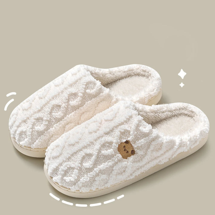 PlushStep - zachte pluche slippers voor binnen