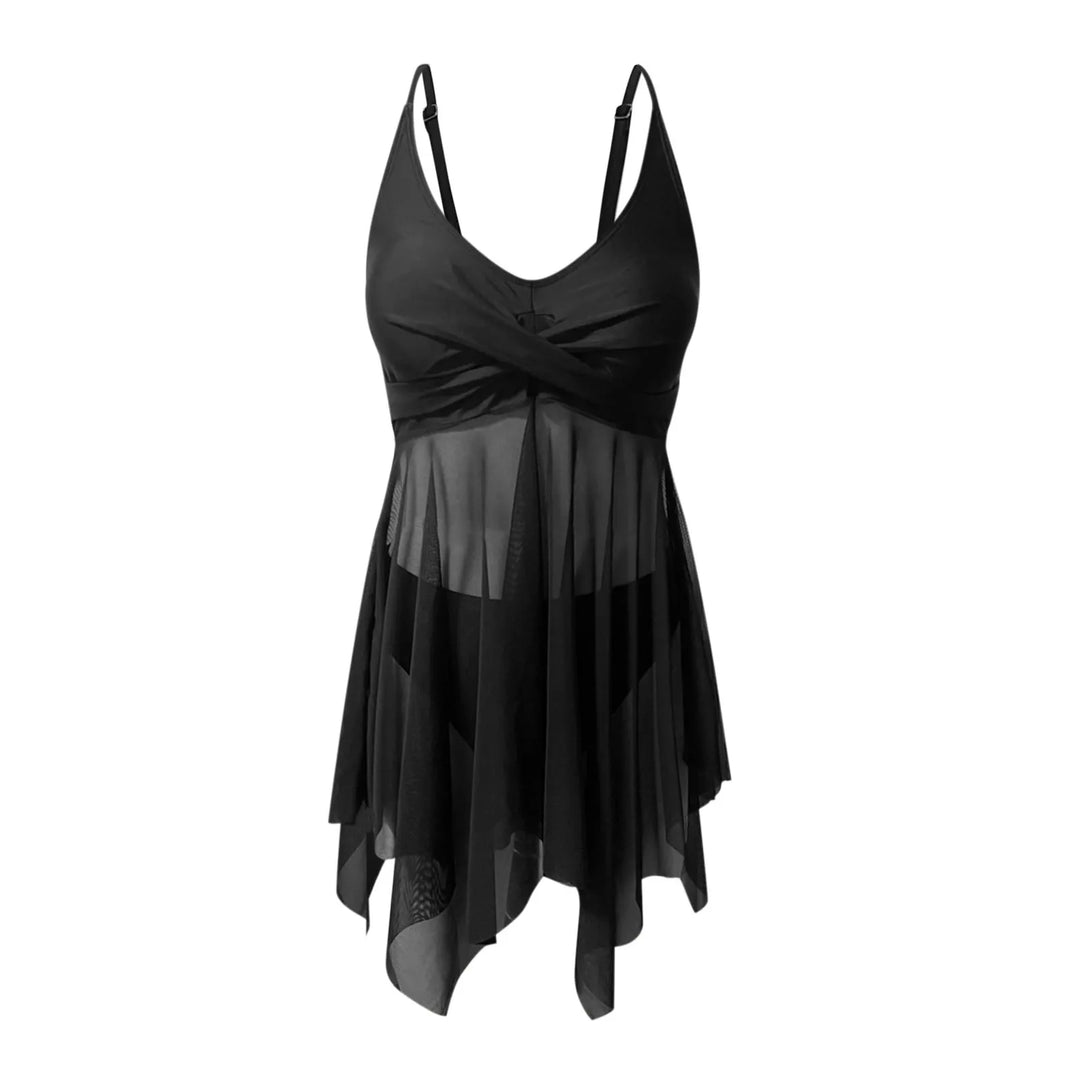 Odessa - Tankini Strandset met Mesh