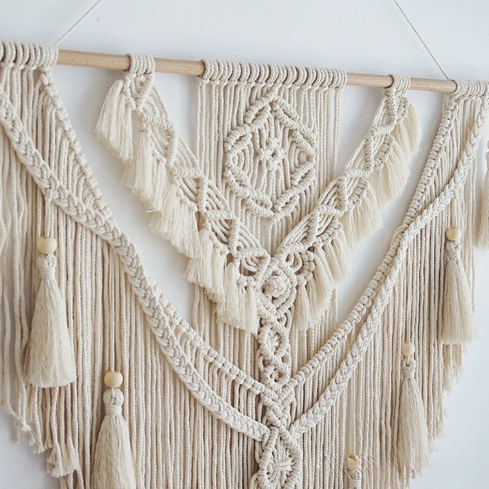 BohoWoven - scandinavisch boho macramé wandhanger