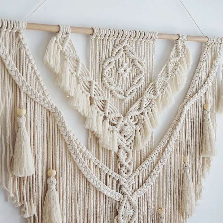 BohoWoven - scandinavisch boho macramé wandhanger