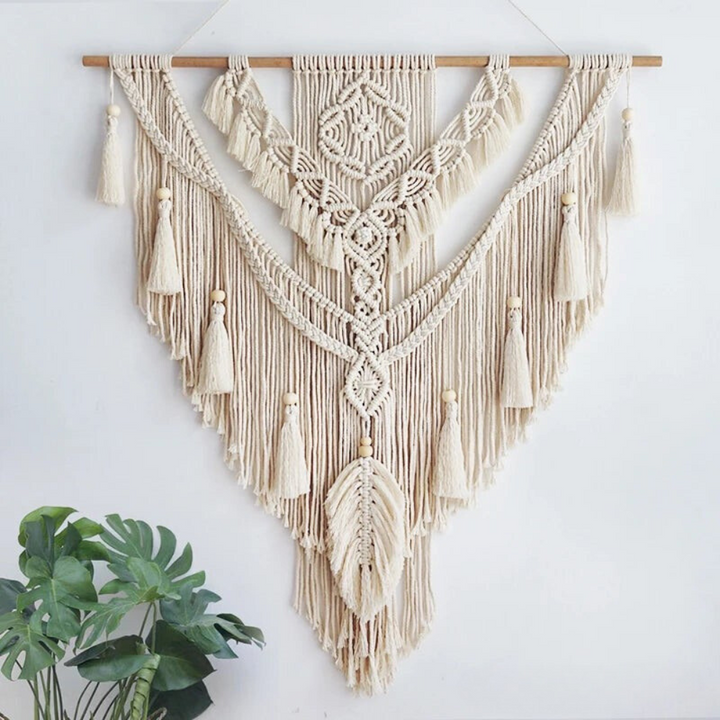 BohoWoven - scandinavisch boho macramé wandhanger