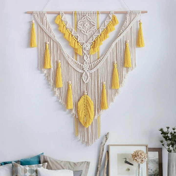 BohoWoven - scandinavisch boho macramé wandhanger