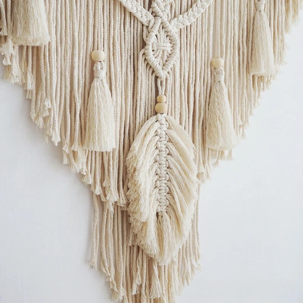 BohoWoven - scandinavisch boho macramé wandhanger