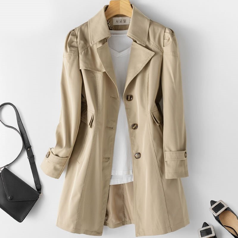 Eloise - stijlvolle casual chique trenchcoat