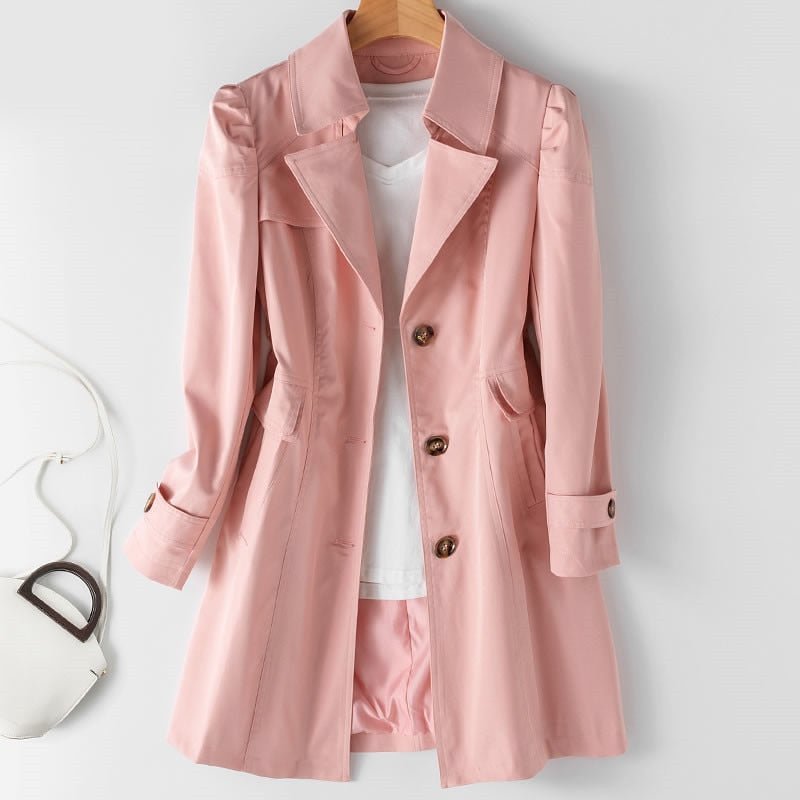 Eloise - stijlvolle casual chique trenchcoat