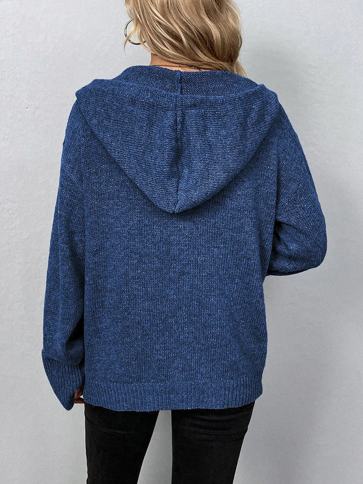 Queen - stijlvolle gebreide chique cardigan