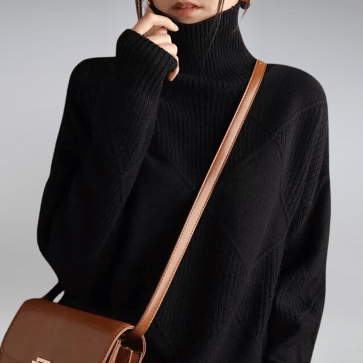 Bella - trendy turtleneck trui