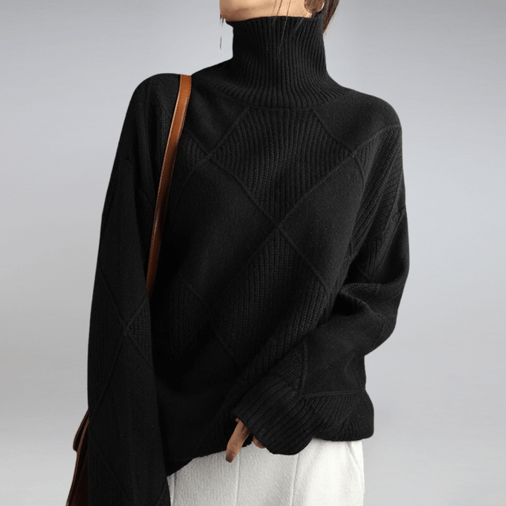 Bella - trendy turtleneck trui