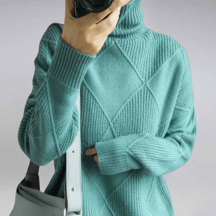 Bella - trendy turtleneck trui