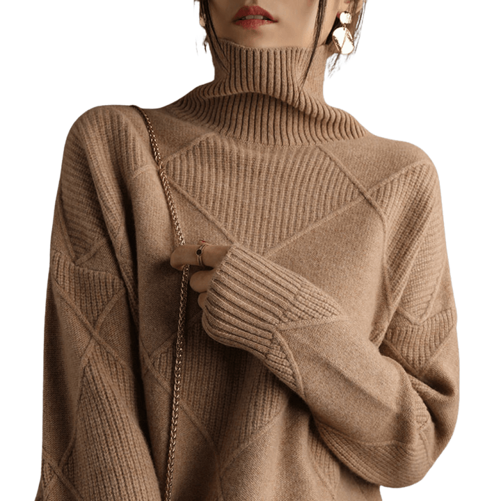 Bella - trendy turtleneck trui