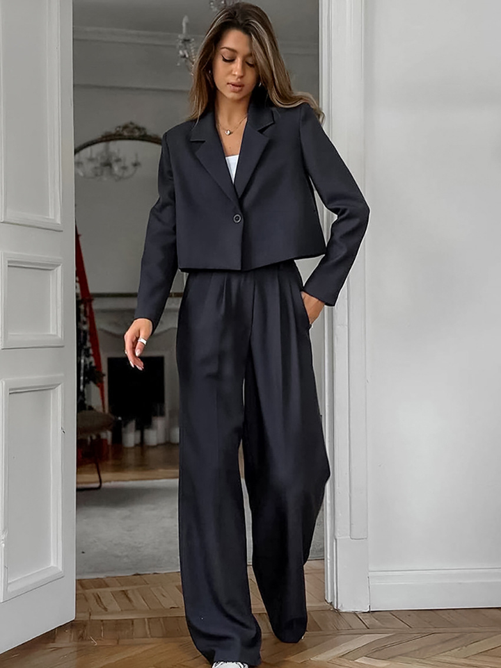 Rilynn - stijlvolle business set [blazer + broek]