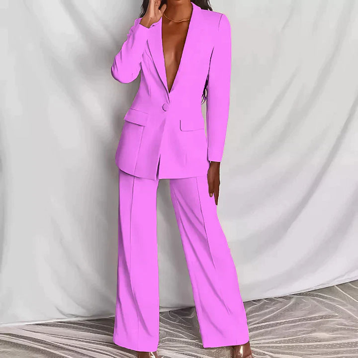 Coraline - elegant business set [blazer + broek]