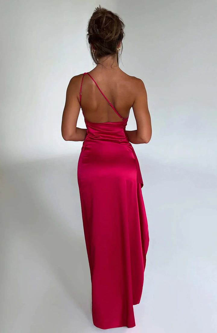 Amelie - one shoulder maxi jurk